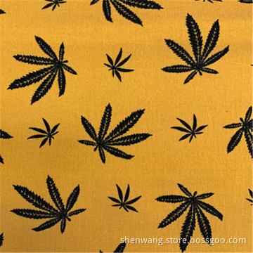 Light Yellow Flower Printed NR Bengaline Dress Fabrics